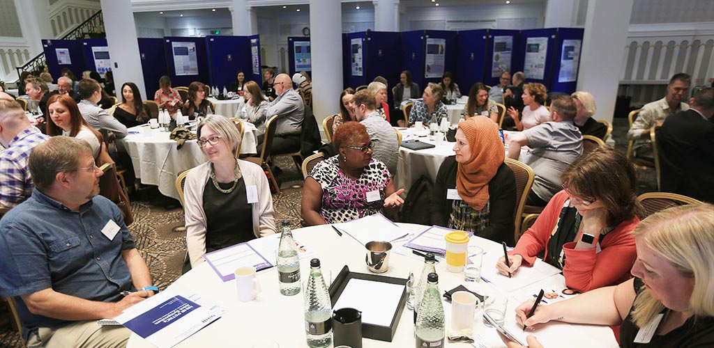 Picture: Lorne Campbell / Guzelian. Delegates at an NIHR Conference 2022, Leeds.