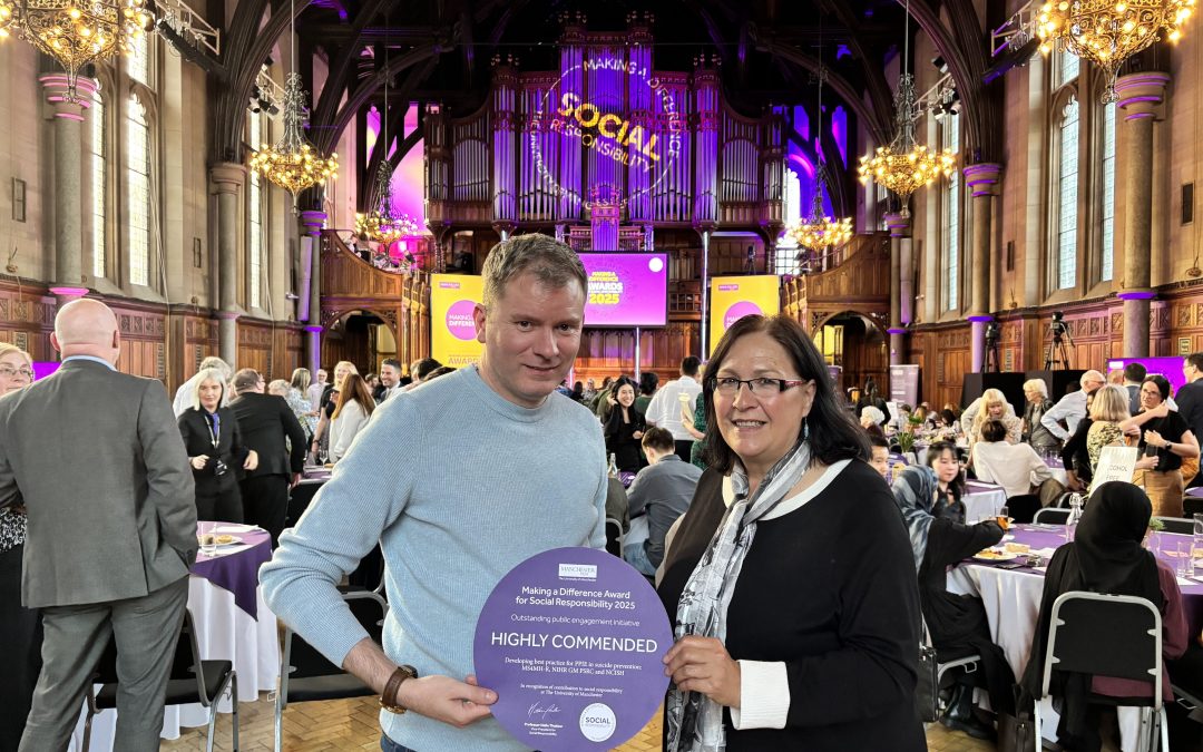 Greater Manchester PSRC team recognised at Making a Difference Awards 2025