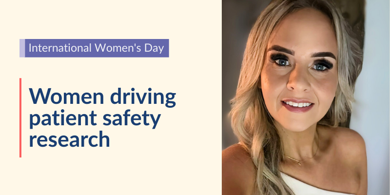 Women Driving Patient Safety Research: Meet Natasha Tyler